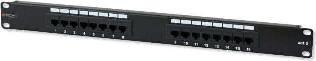 Panel patch për server Techly Pro Patch UTP, 19"