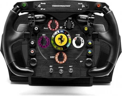 Timon lojërash Thrustmaster AddOn Ferrari F1, wireless, për PC/KON, i zi
