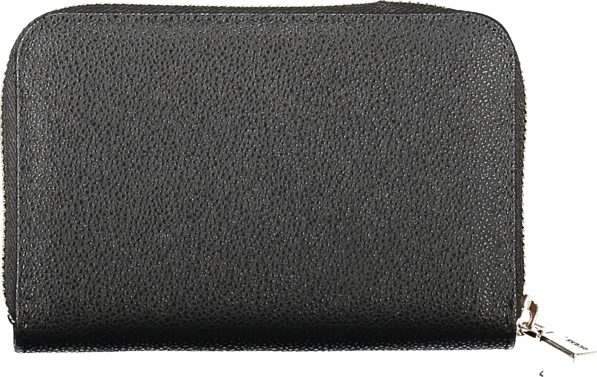 Portofol GUESS JEANS SLG NASTRA Wallet femra, e zezë