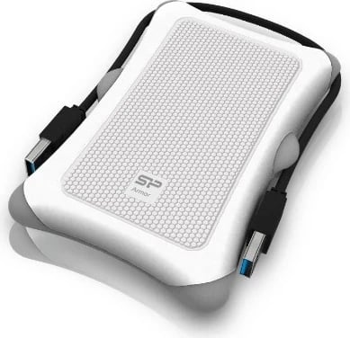 Kuti për disk HDD Silicon Power Armor A30, 2.5", e bardhë 
