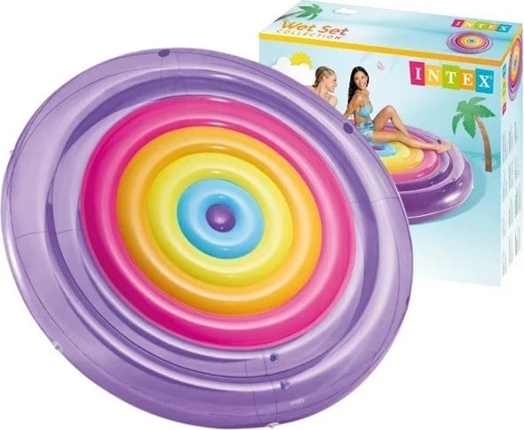 Dyshek noti Intex 57285EU, vinyl, motive shumëngjyrëshe