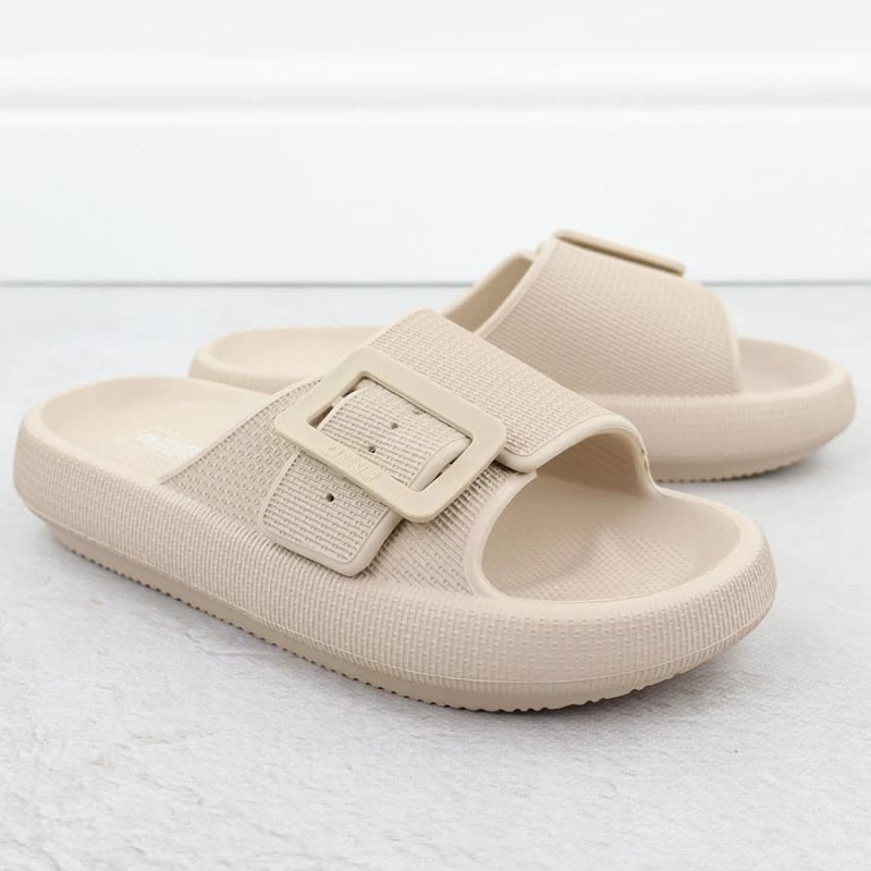 Flip-flopa për femra Big Star, bezhë