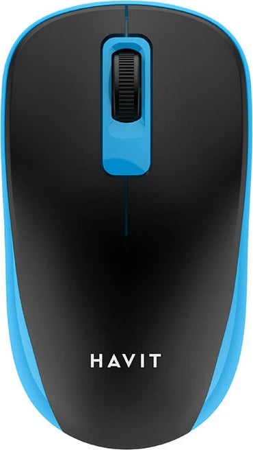Maus wireless Havit MS626GT, 1200 DPI, 3 butona, USB-C, zi/blu