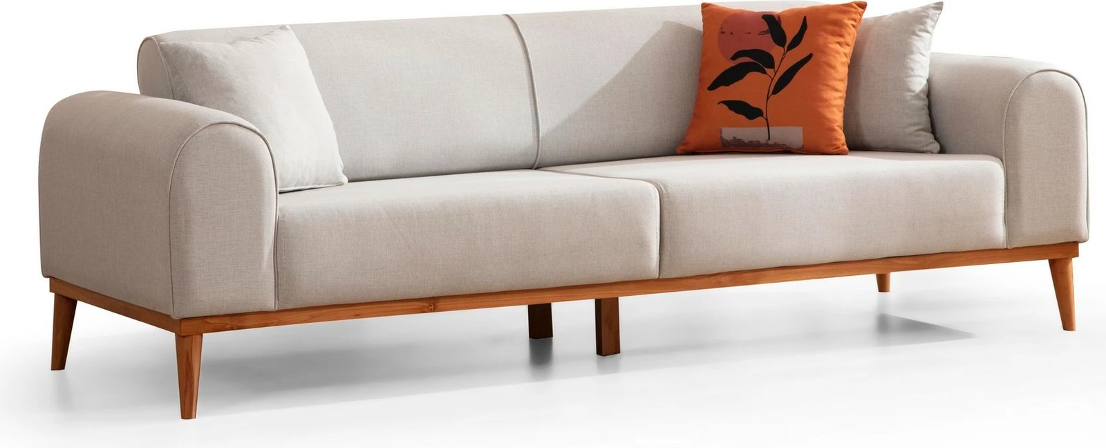 Divan-krevat 3 vendësh Atelier del Sofa, Kapri 3 vendësh, krem