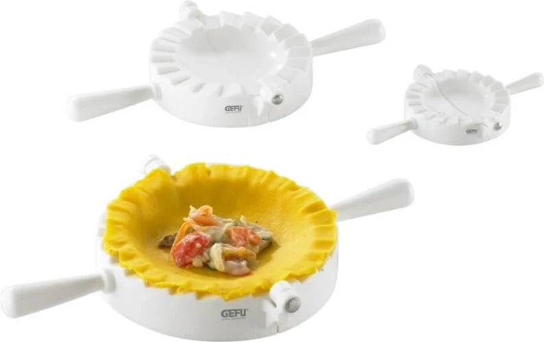 Forma ravioli GEFU VERONA, 3 copë, e bardhë