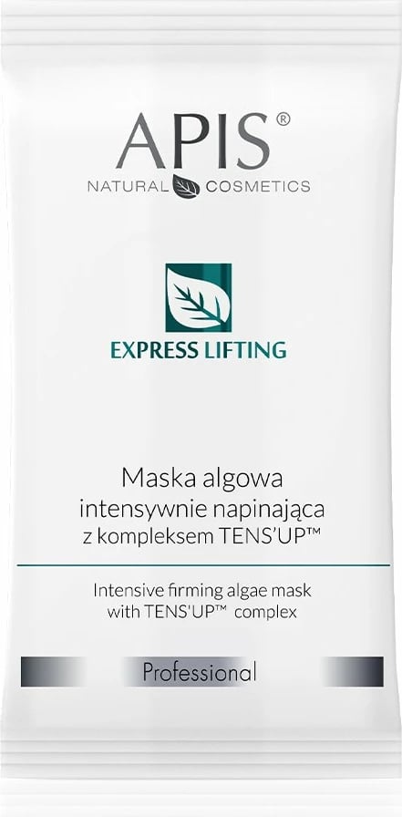 Maskë algash për fytyrë APIS Express Lifting me kompleks TENS’UP™ për femra, 20g