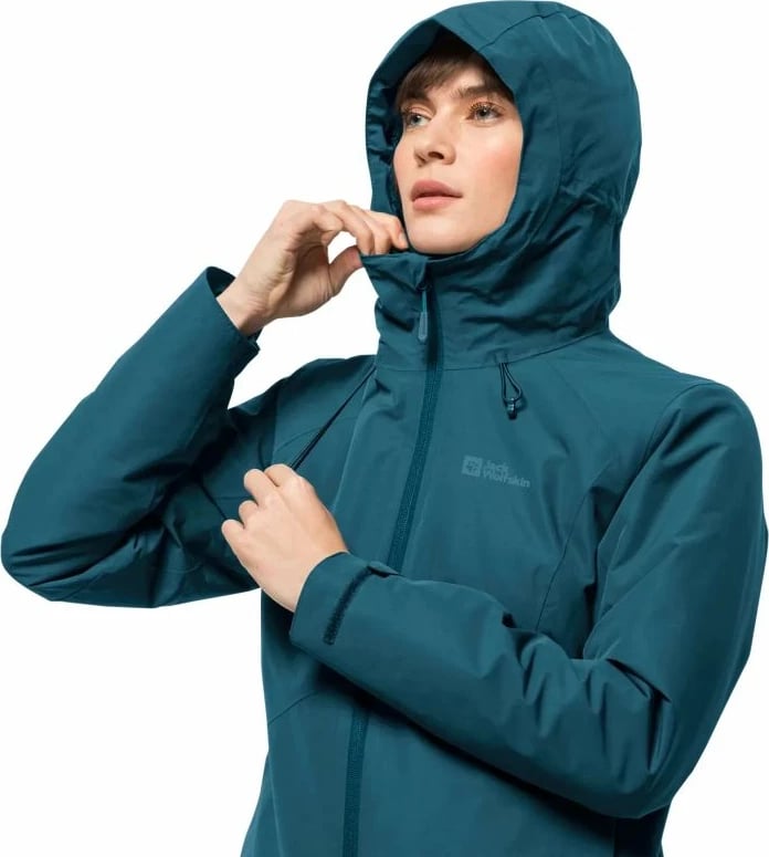 Jakne Jack Wolfskin femra, e kaltër