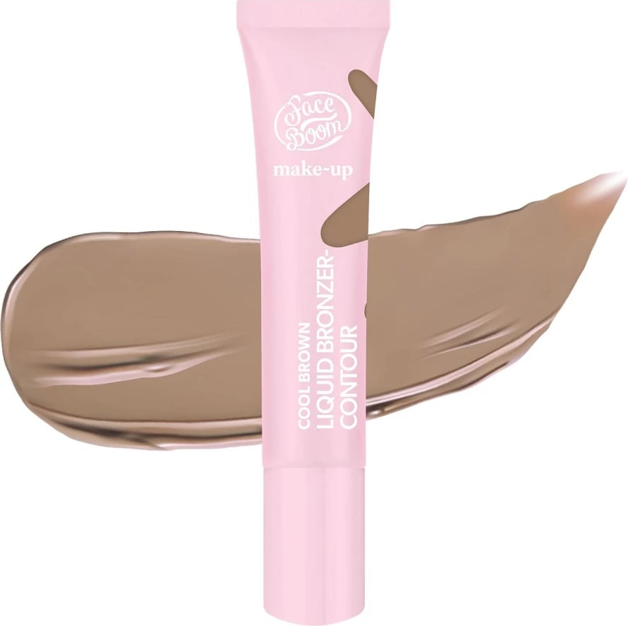 Bronzer i lëngshëm për femra Face Boom Cool Brown 15ml