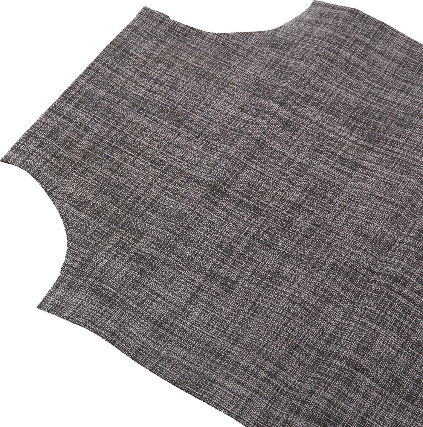 Mbulesë zëvendësuese Textilene për shazllon klasik, gri, FH5072.10, 600gr/m2, 2x1