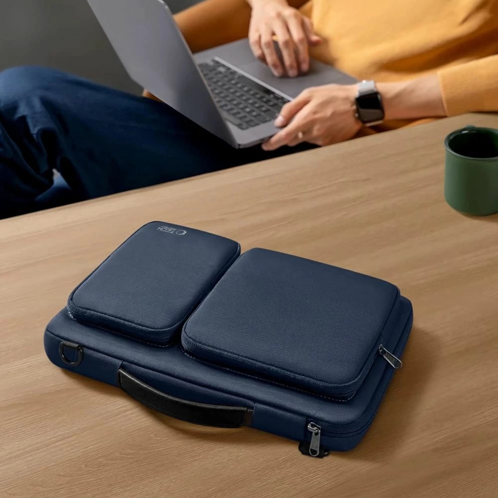 Çantë laptopi Tech-Protect Defender Bag 13-14", kaltër