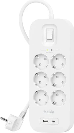 Priza Belkin Connect, e bardhë