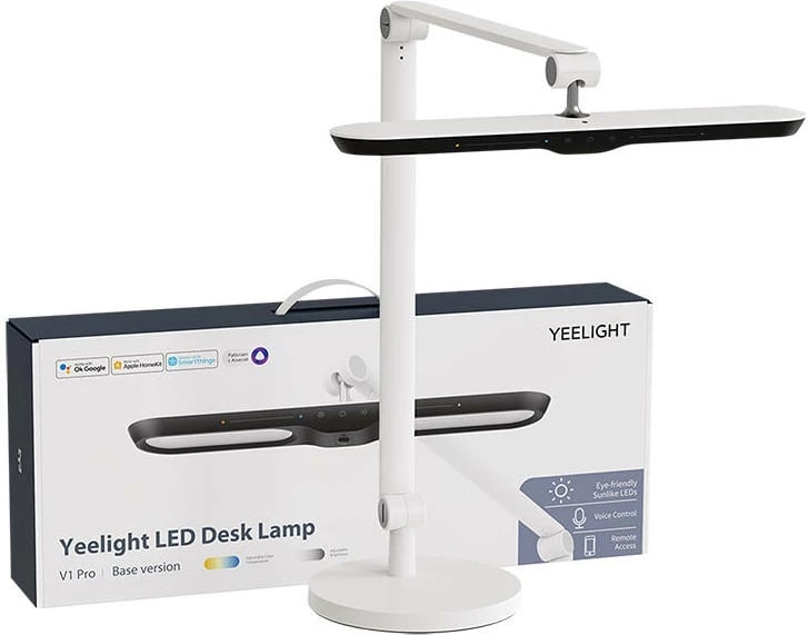 Llambë tavoline Yeelight LED V1 Pro, YLTD08YL, smart, e bardhë