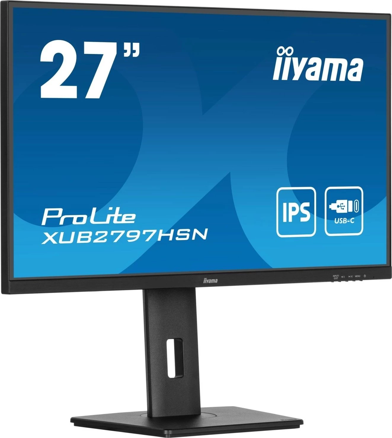 Monitor iiyama Prolite XUB2797HSN-B1, 27'', IPS, Full HD, 1ms, e zezë