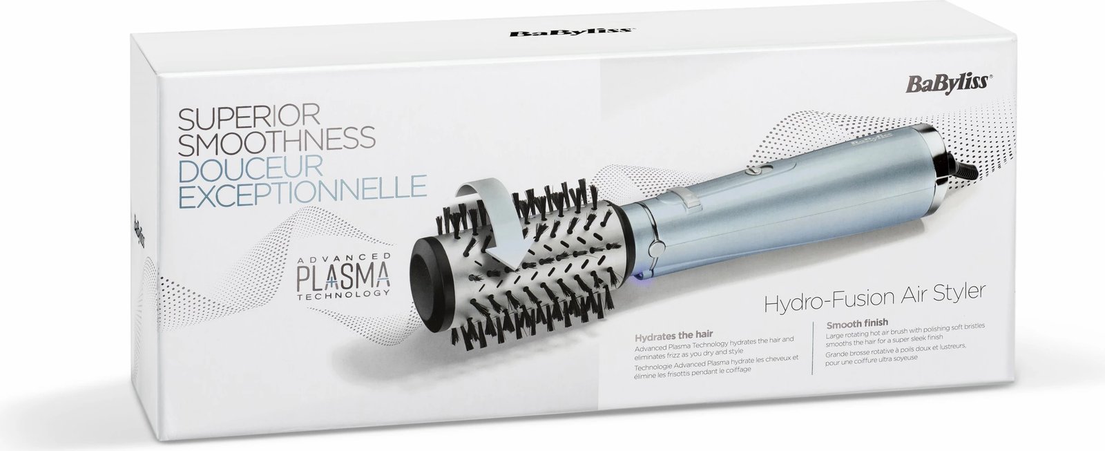 Furçë elektrike për flokë BaByliss AS773E, argjendtë