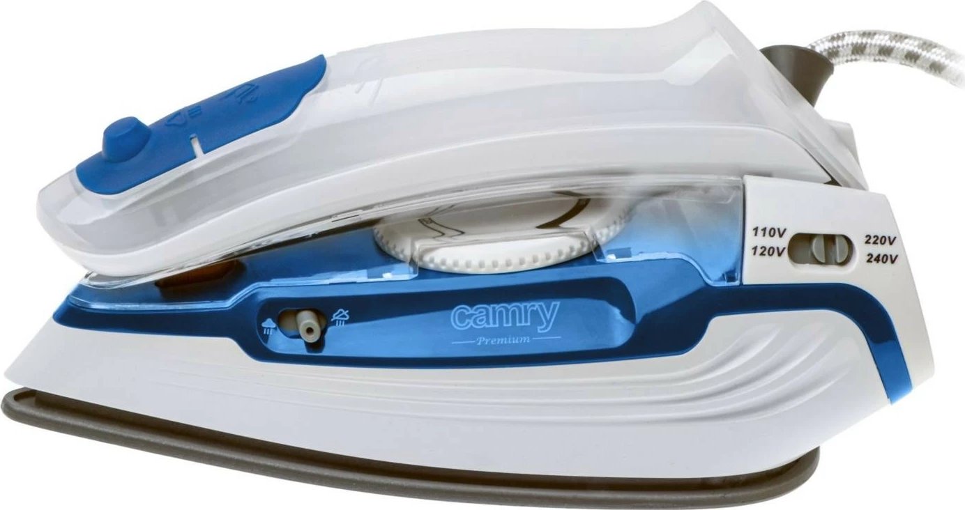 Hekur udhëtimi Camry CR 5040, 1600W, bardhë-blu