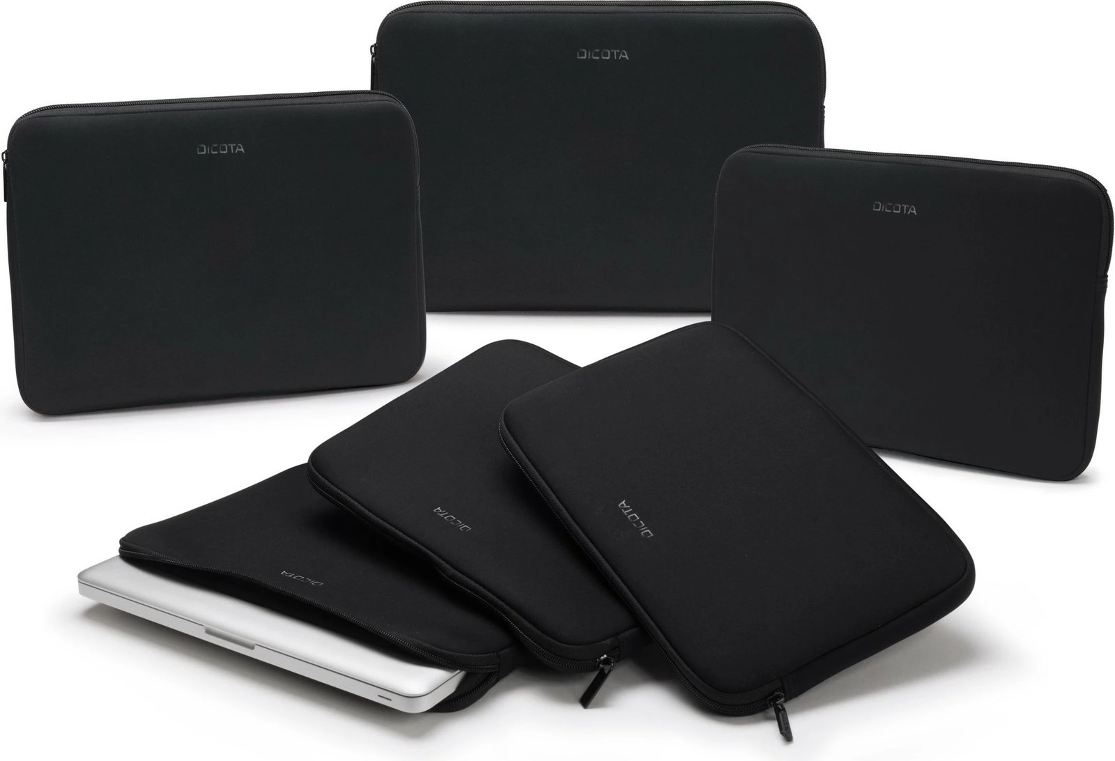 Mbështjellës laptopi DICOTA PERFECT 13-13.3", neopren, zi