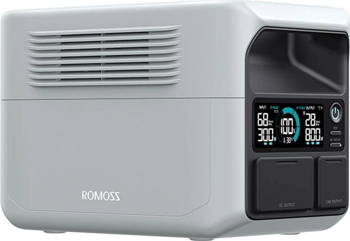 Stacion portativ energjie Romoss RM300, 80000mAh, 256Wh, gri