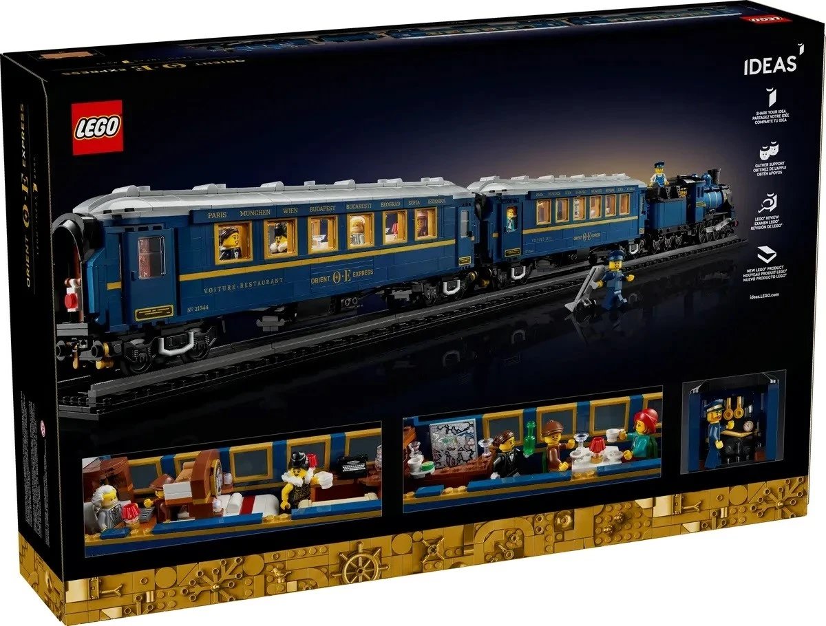 Set LEGO IDEAS 21344 The Orient Express Train