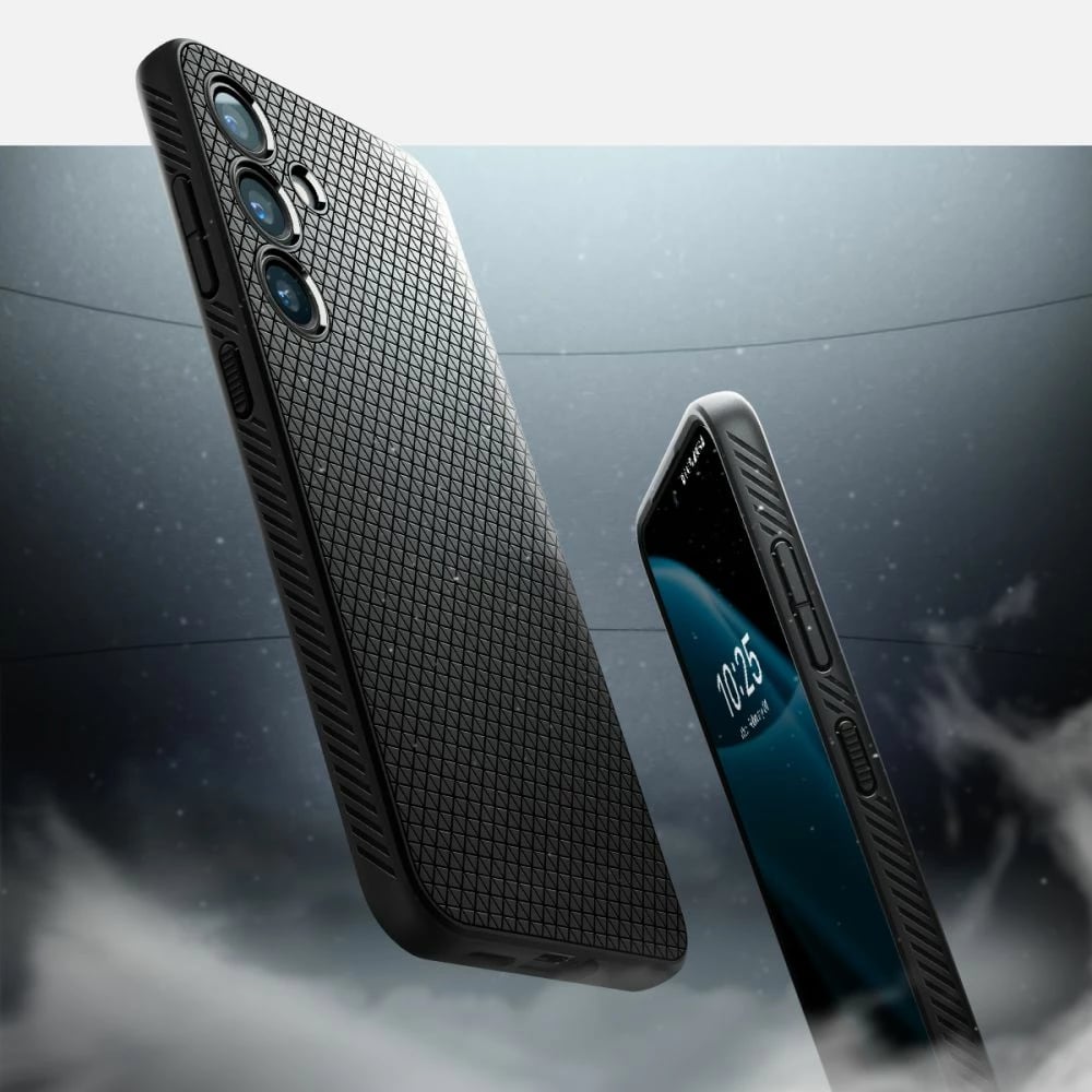 Mbështjellës Spigen Liquid Air për Samsung Galaxy S24+, Matte Black