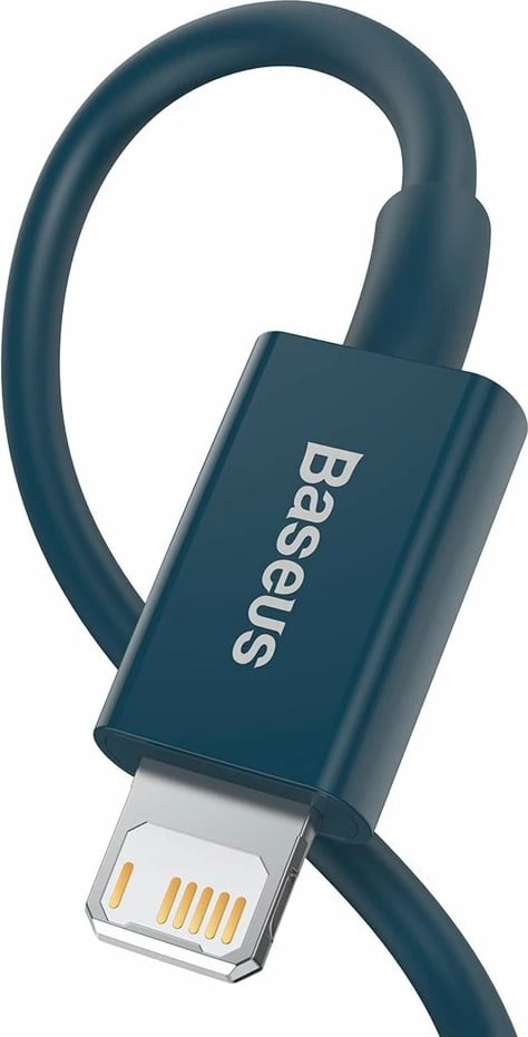 Kabllo Baseus Superior CALYS-A03 USB në Lightning, 1 m, Blu