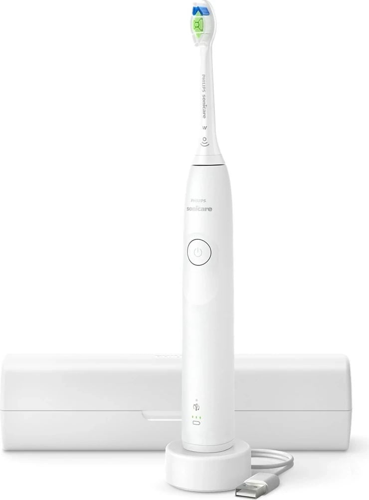 Furçë dhëmbësh elektrike Philips 5300 Series HX7108/02, e bardhë