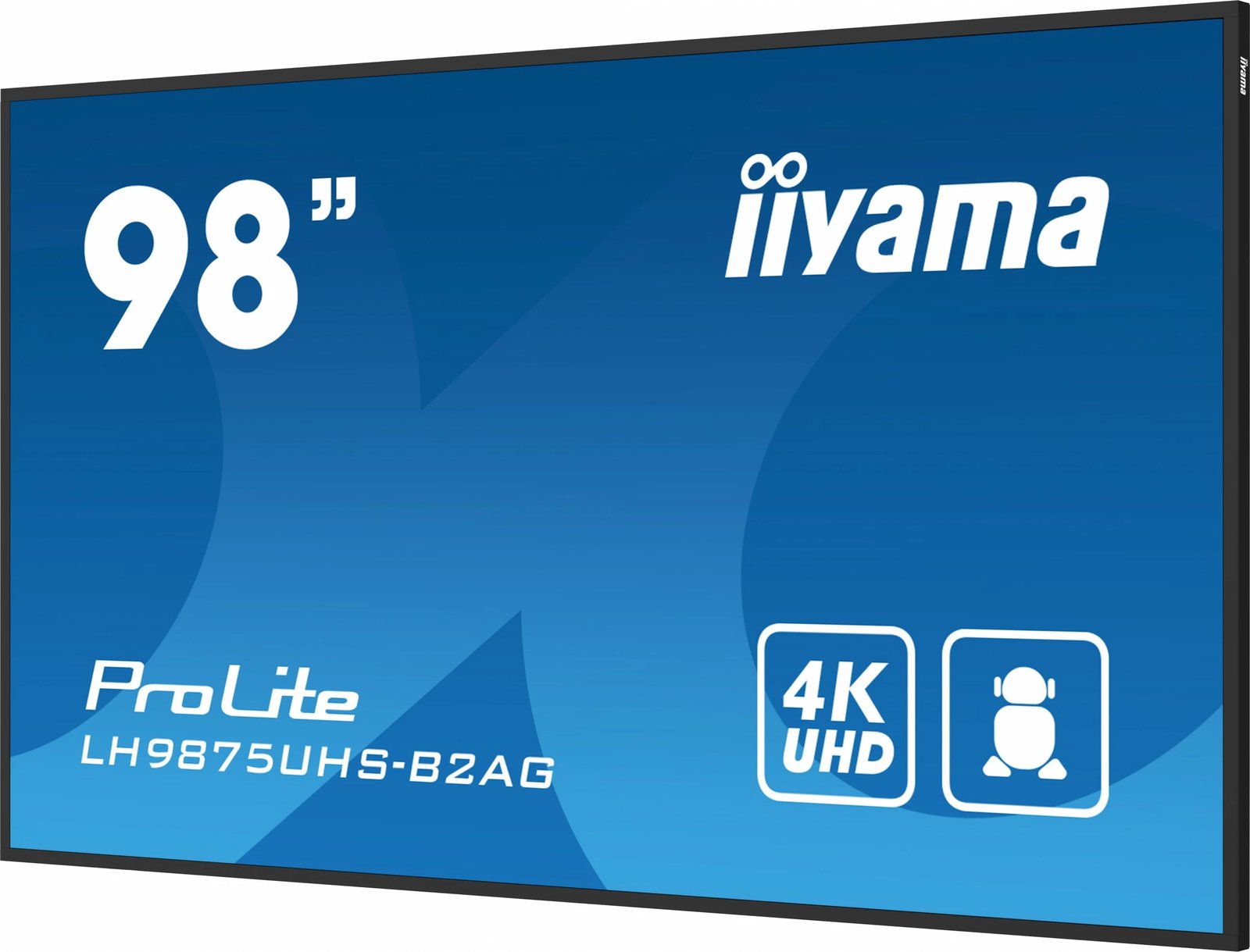 Monitor iiyama ProLite LH9875UHS-B2AG, 98 inç, 4K UHD, Android, Wi-Fi