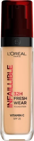 Fondatinë L'Oreal Paris Infallible 32H Fresh Wear 200 Natural Linen për femra 30ml
