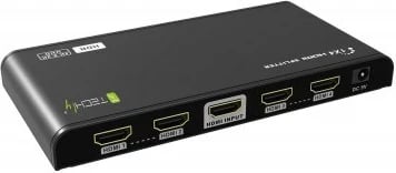 Splitter HDMI TECHly IDATA-HDMI2-4K4HDR, 1x4, 4K, 60Hz, i zi