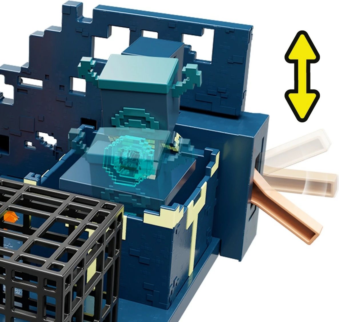 Set lojërash Mattel Minecraft Mini Mode Summon Overseer HXT72, 2 minifigura, 22.5 x 17.5 cm, set