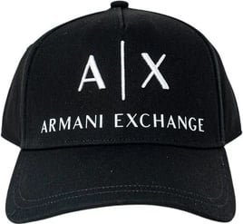 Kapele për meshkuj Armani Exchange, e zezë 