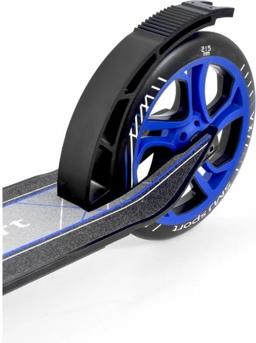 Scooter për të gjithë, SMJ, ngjyrë e zezë me blu dhe gri