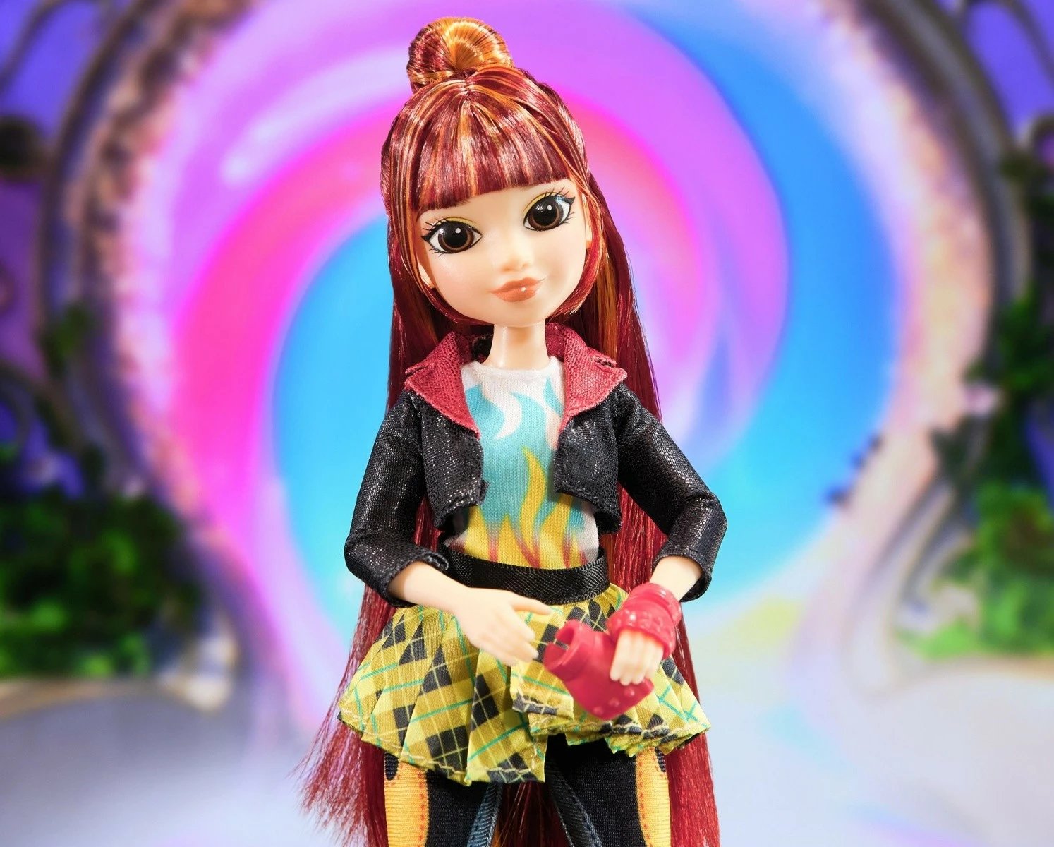Kukull Unicorn Academy Spin Master Valentina 23cm me aksesorë, për vajza