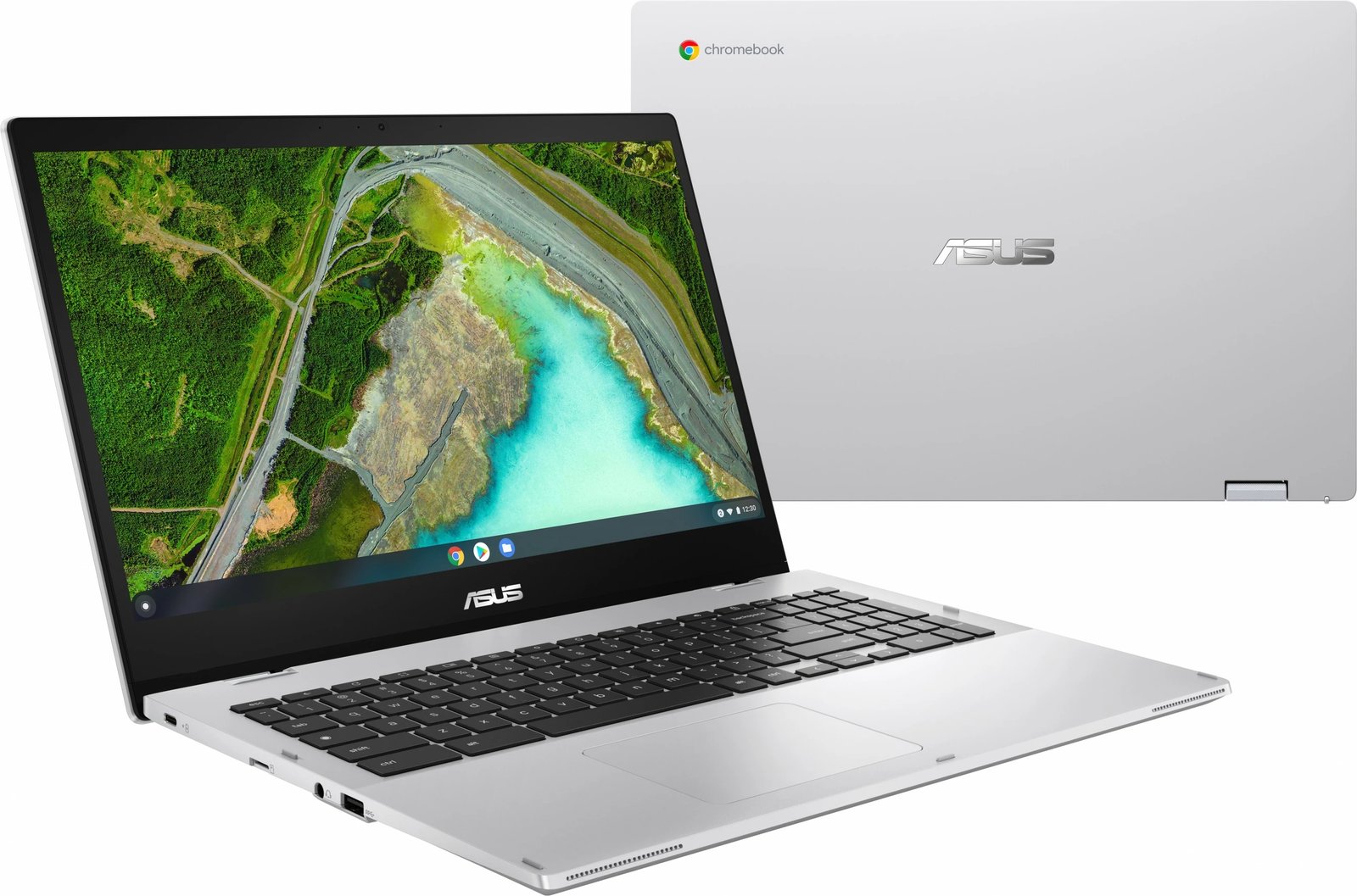 Kompjuter ASUS Chromebook CX1500FKA-E80046, 15.6" FHD Touch, N4500, 8GB/128GB eMMC, ChromeOS, argjendtë