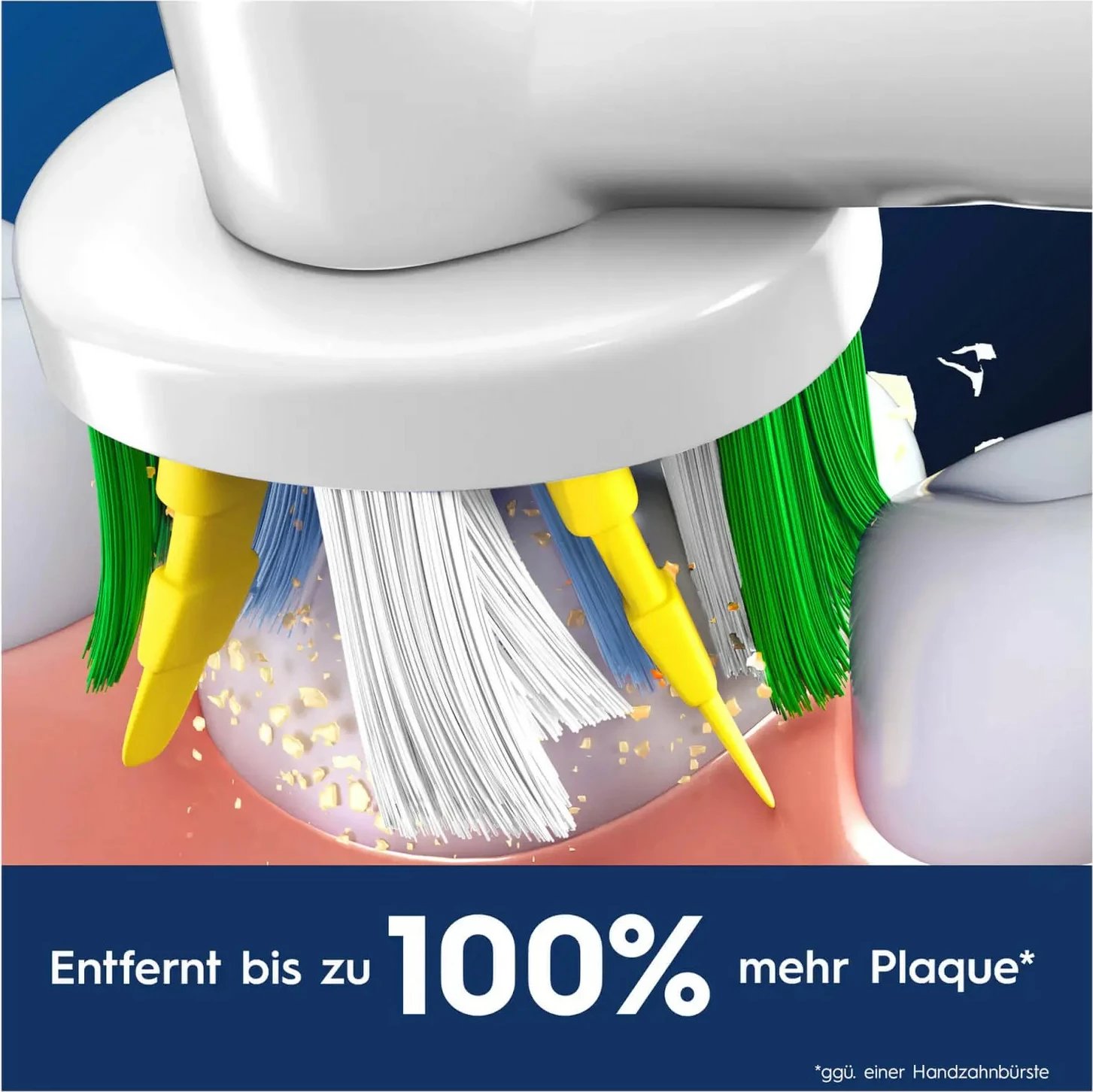 Koka zëvendësuese Oral-B Deep Cleaning 6 copë, e bardhë