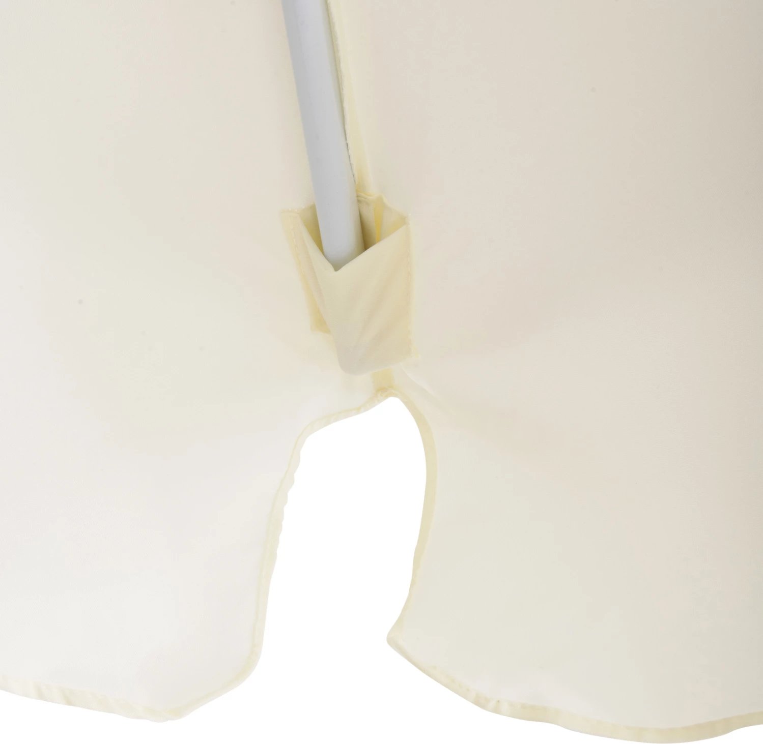 Çadër e rrumbullakët D3,00x2,50Μ ngjyrë bezhë me panel anësor FH6003
