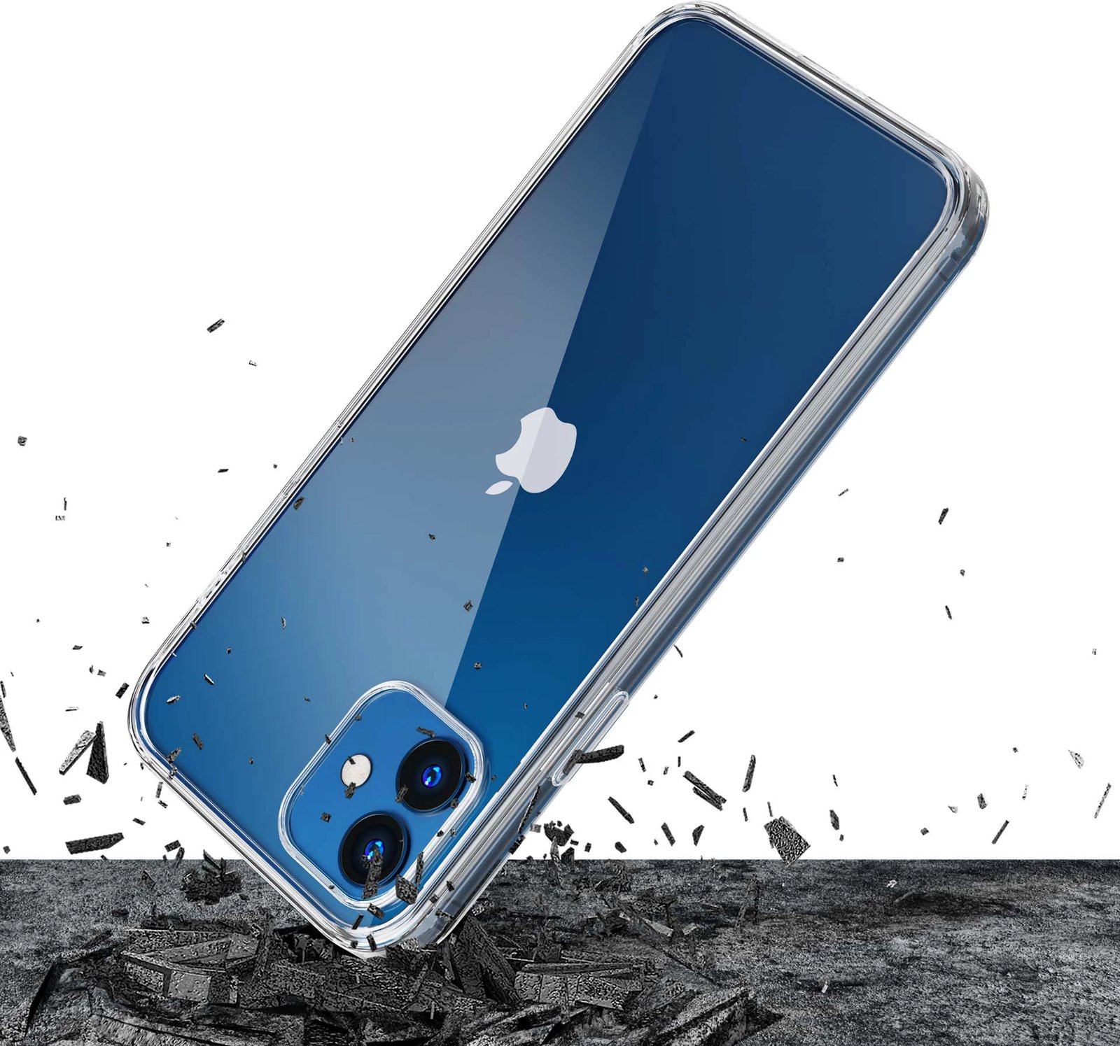 Mbështjellës 3mk Protection Clear Case për iPhone 12/12 Pro, Transparent
