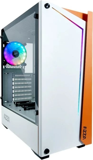 Kasë Azza Apollo 430W DF2, Midi ATX, Bardhë
