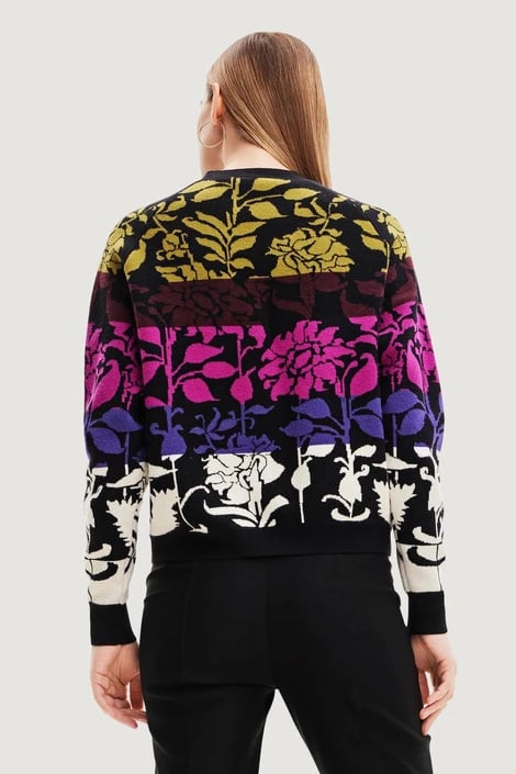 Xhemper për femra Desigual, i zi