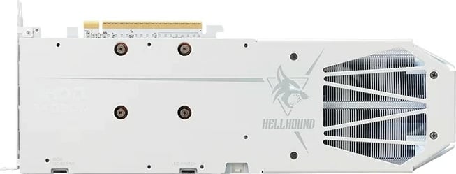 Kartelë grafike PowerColor RX 9060 XT Hellhound Spectral White OC 16GB GDDR6 e bardhë