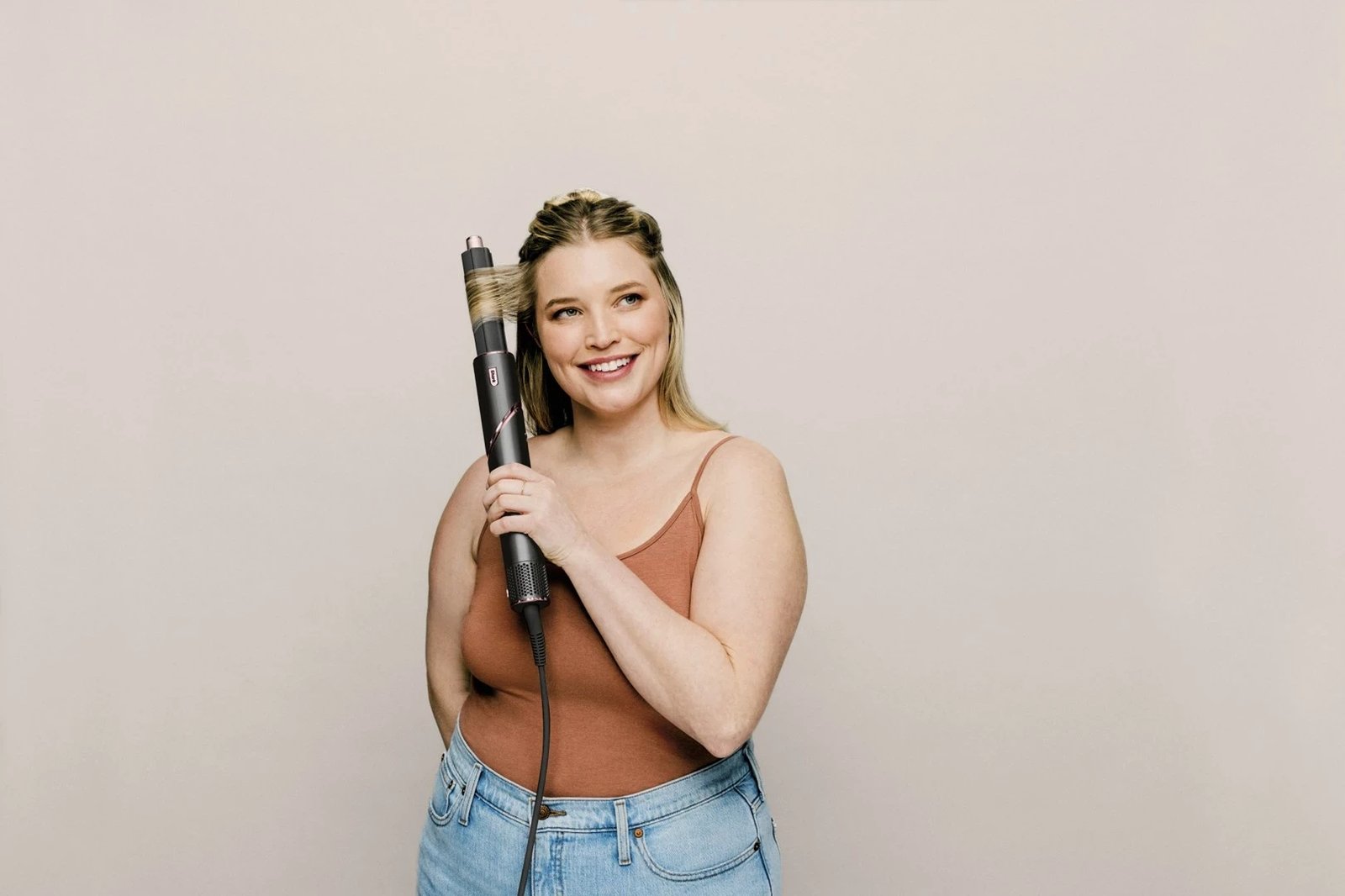 Multistyler për flokë Shark FlexStyle 5-in-1, 1400 W, HD440EU, zi/rozë