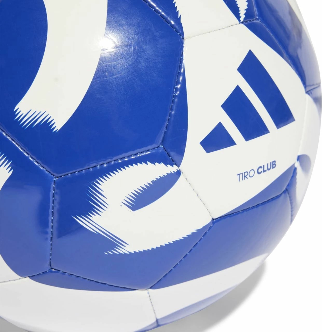 Top futbolli adidas, blu-bardhë