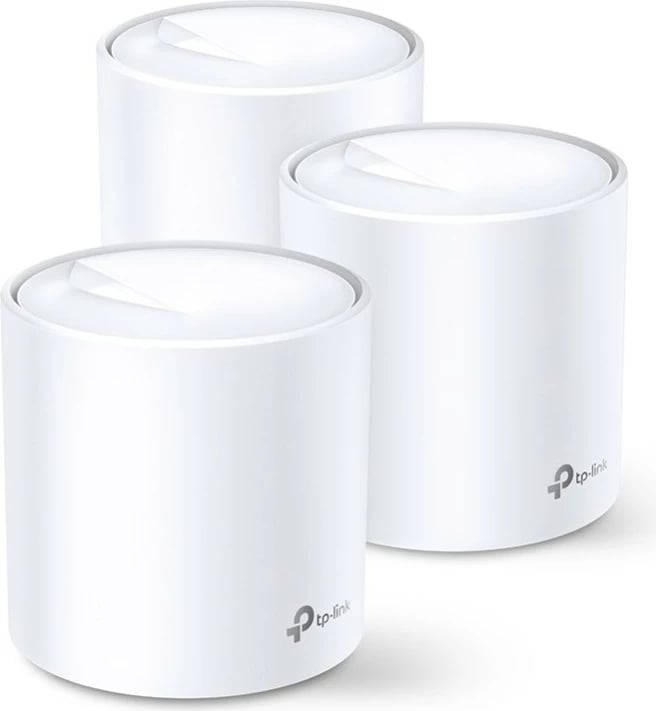 Access point TP-Link Deco X60 AX3000 (3-pack), e bardhë