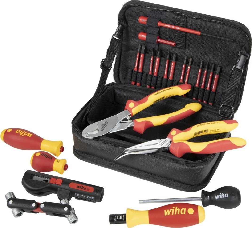 Set veglash Wiha 45289, 23 vegla, Ngjyrë e zezë