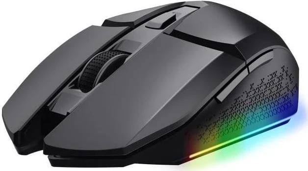 Maus pa tel Trust GXT 110 Felox, me dritë RGB, i zi