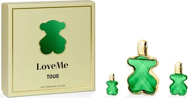 Eau de Parfum unisex TOUS Love Me Emerald Elixir set 90ml