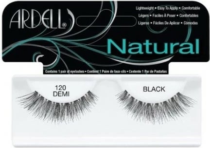 Qerpikë të rremë Ardell Natural Demi 120 Black për femra, 1 copë