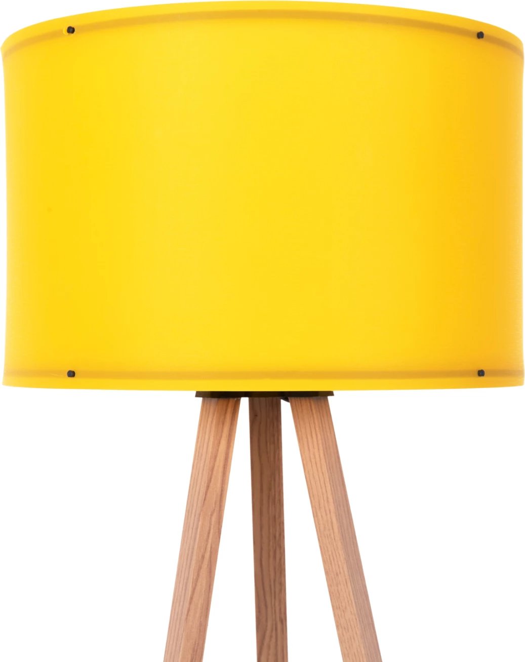 Llambë dyshemeje në ngjyrë krem dhe e verdhë, FH7272.15, Φ38x145 cm