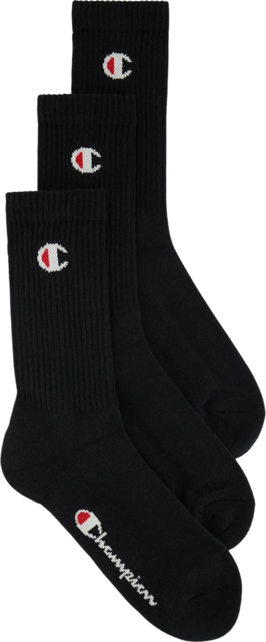 Çorape Champion unisex, të zeza