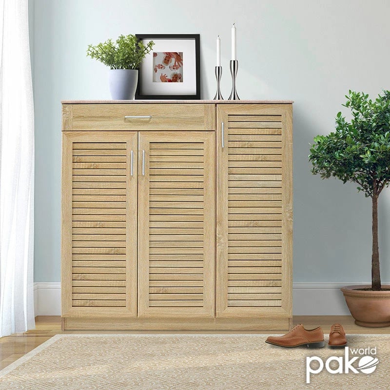 Dollap këpucësh Sante 30 palë sonoma 120x37x123cm