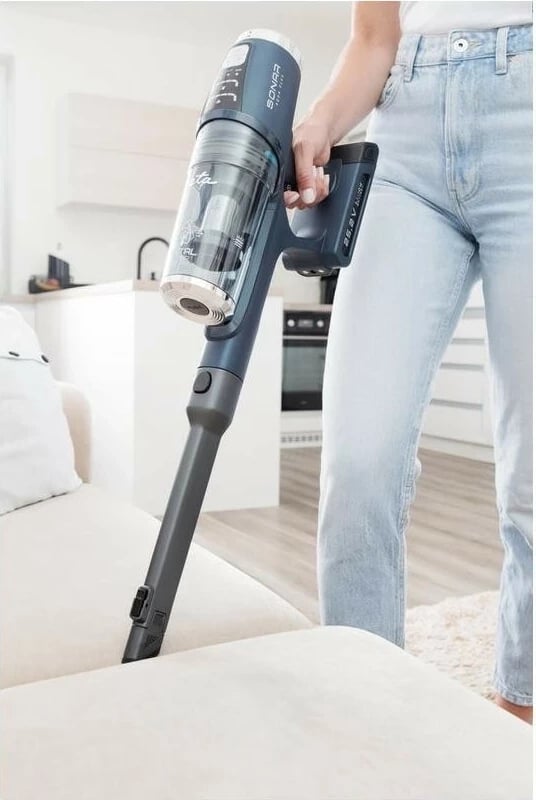 Fshesë me bateri ETA Sonar Aqua+ 323290000, 6 shpejtësi, 500ml, ngjyrë kaltër